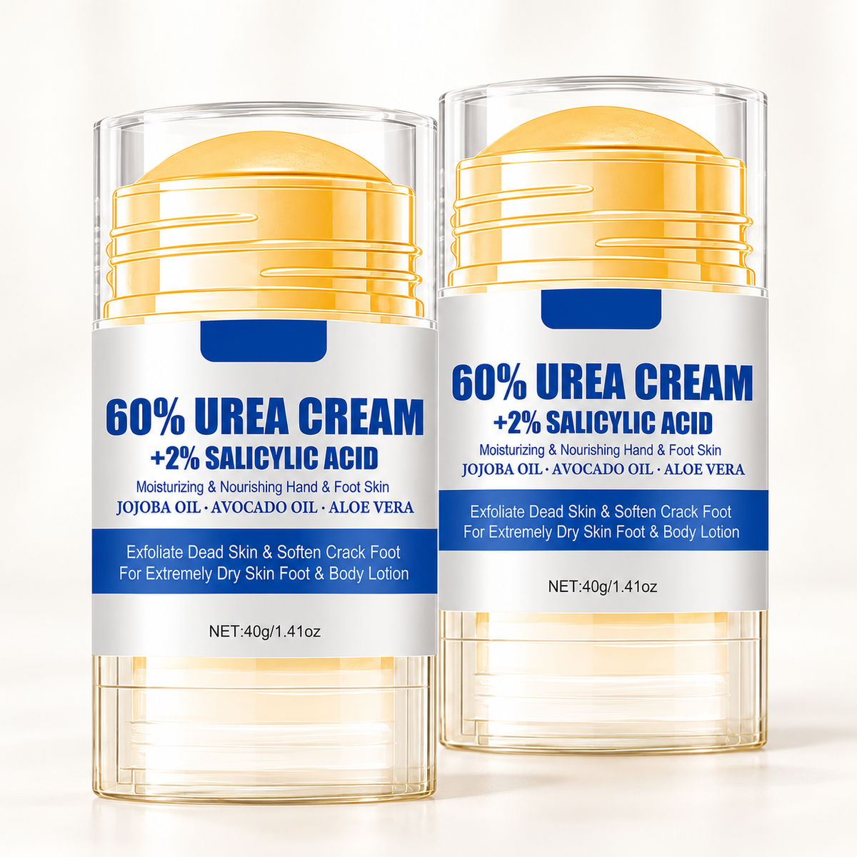 SoftStep Heel Stick (2-Pack) – 60% Urea Foot Balm