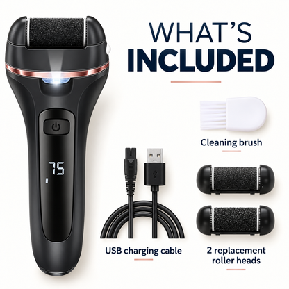 SoftStep Electric Foot File – Rechargeable Callus Remover for Smooth Feet