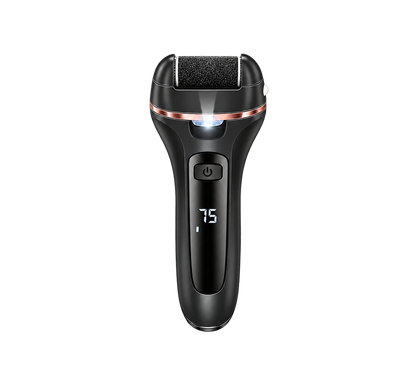 VelvaHeel Electric Foot File – Rechargeable Callus Remover for Smooth Feet